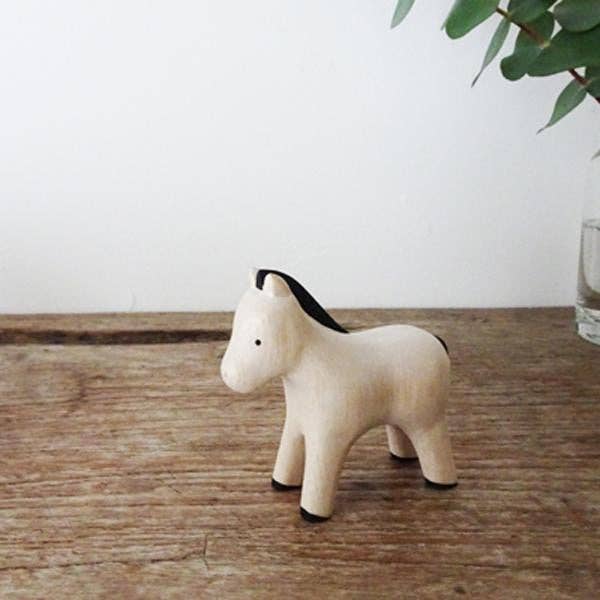 Horse Hand Carved Figurine