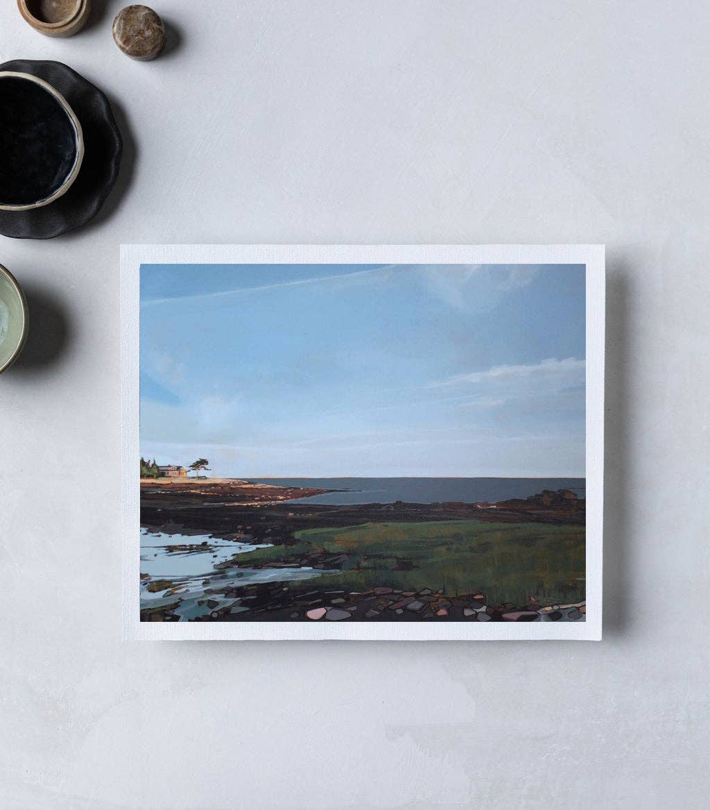 Pond Cove | Art Print on Canvas
