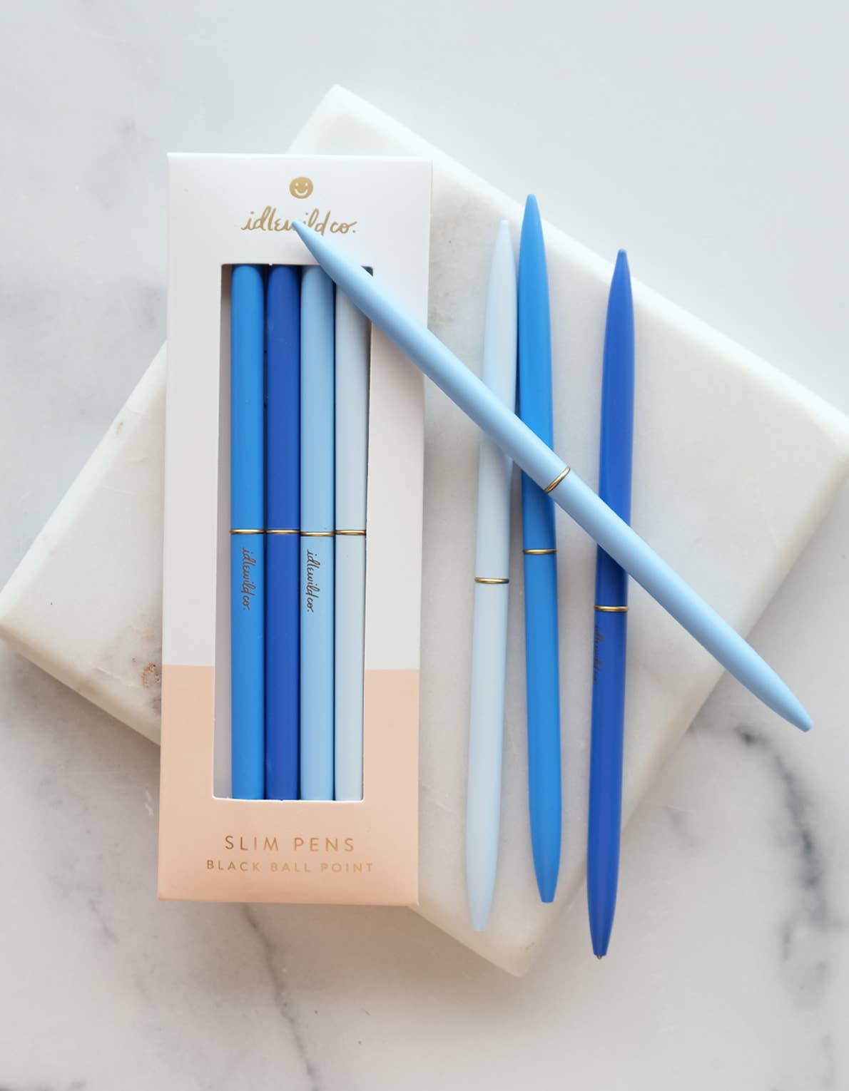Baby Blues Slim Pens - Set of Four