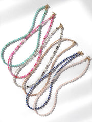 Shannon Candy Necklace - Handmade Semiprecious Gemstones
