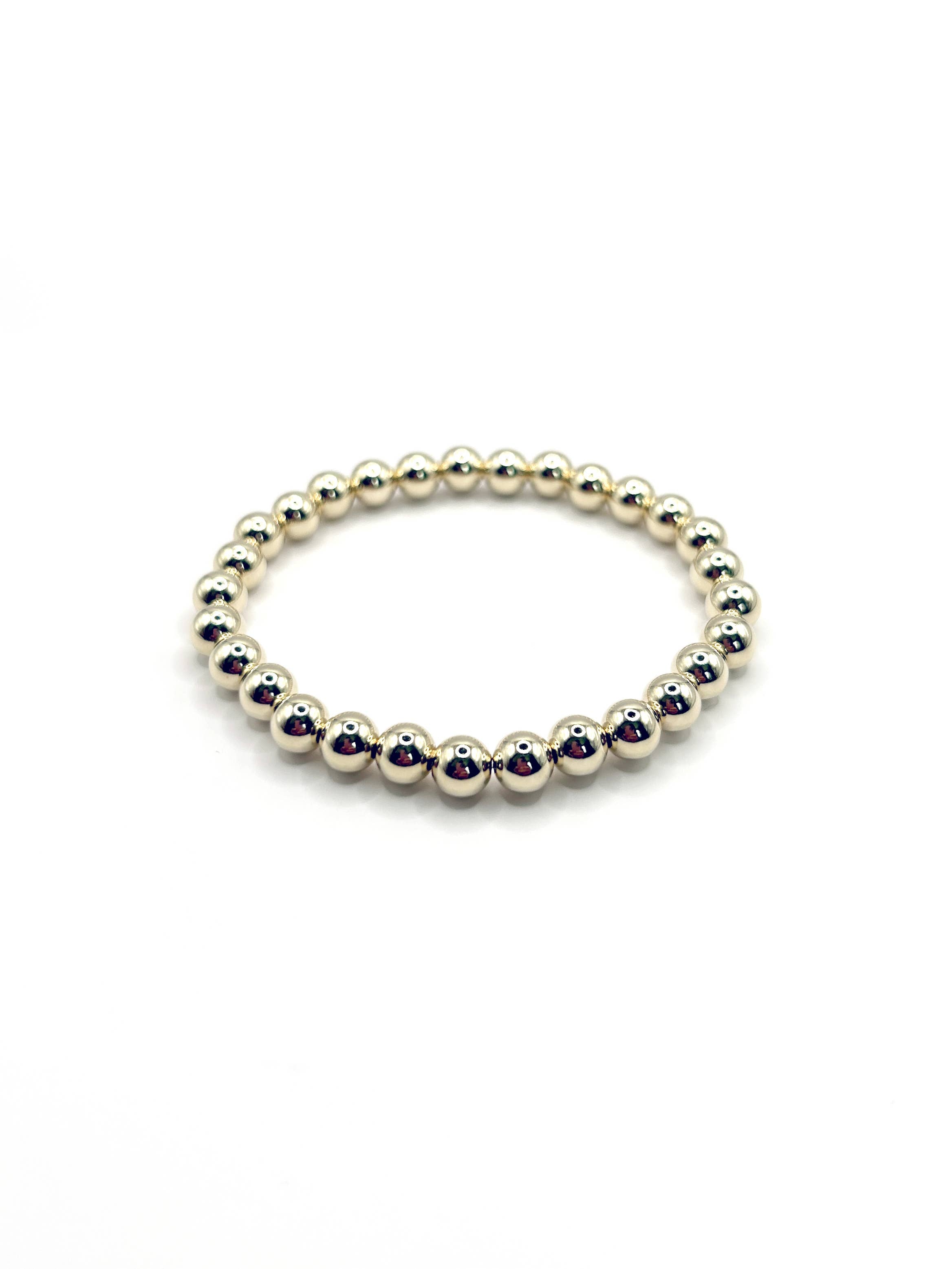 Gold Filled Stretchy Stackable Bracelets
