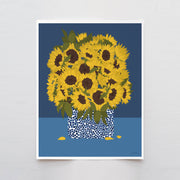 Sunflowers Still Art Print 8"x10"