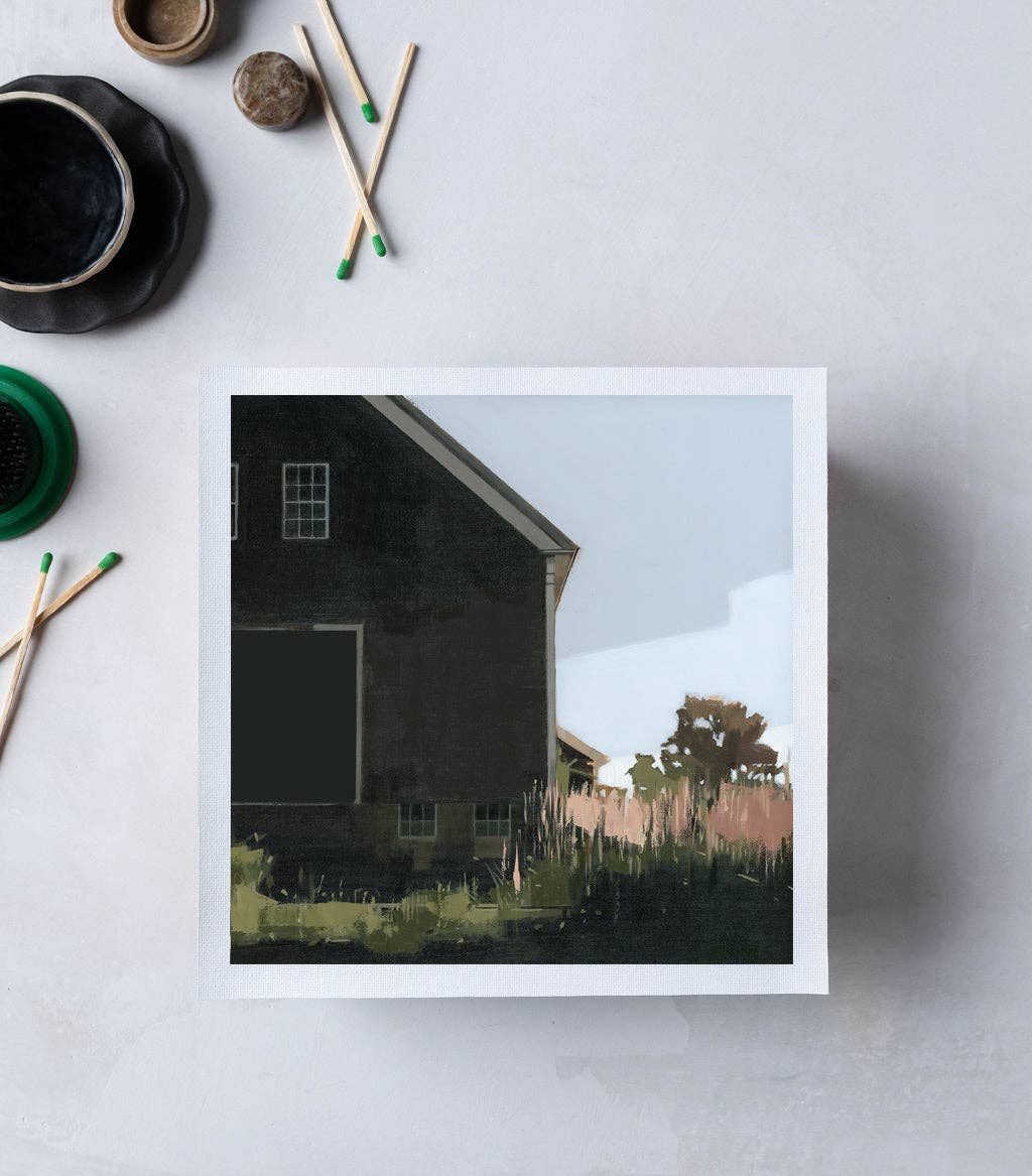 Barn | Art Print on Canvas