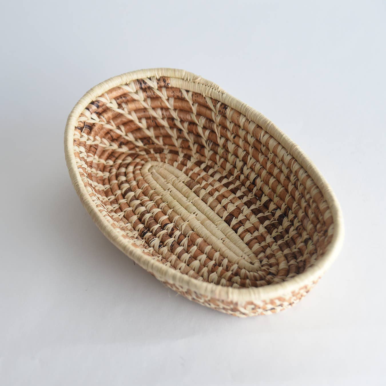 Oval Raffia Handmade Baskets