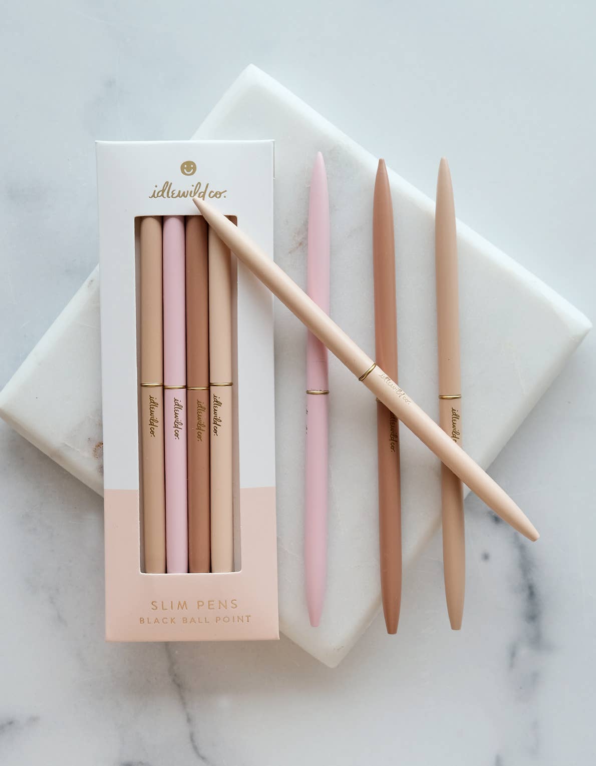Nude Blush Slim Pens - Set of Four
