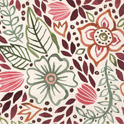Fall Floralscape Pattern Paper Cocktail Napkin 20 pack