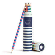 Set of 10 Pencils Varsity Stripes