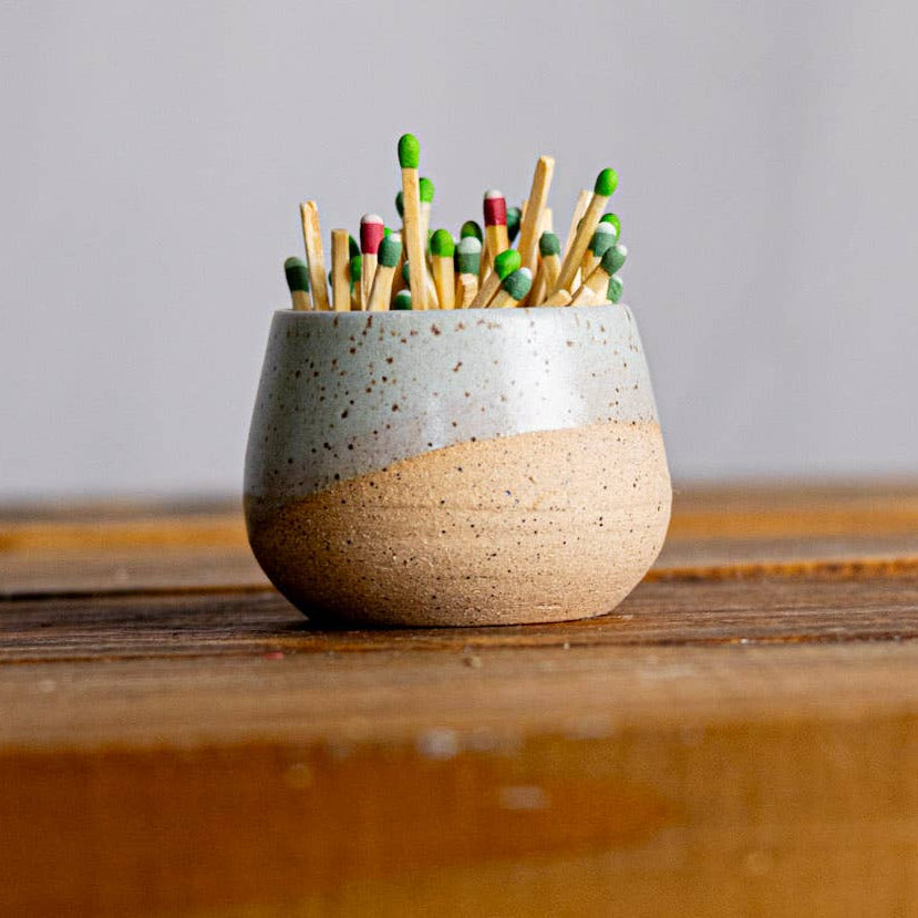 Handmade Ceramic Strike-Anywhere Matchstick Holder