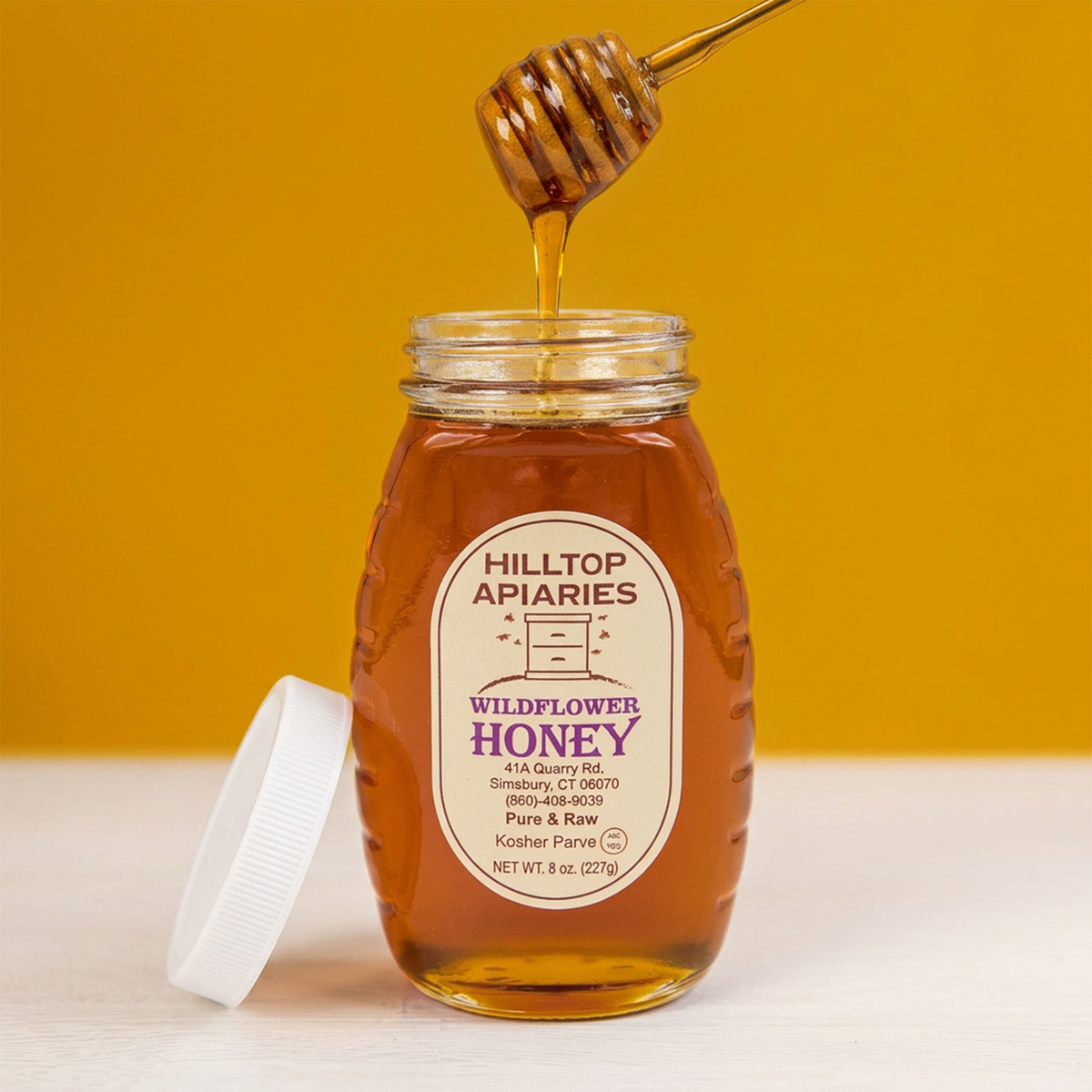 Local Raw Wildflower Honey | 8oz