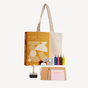 DIY Tote Bag Block Printing Kit - Abstract Design