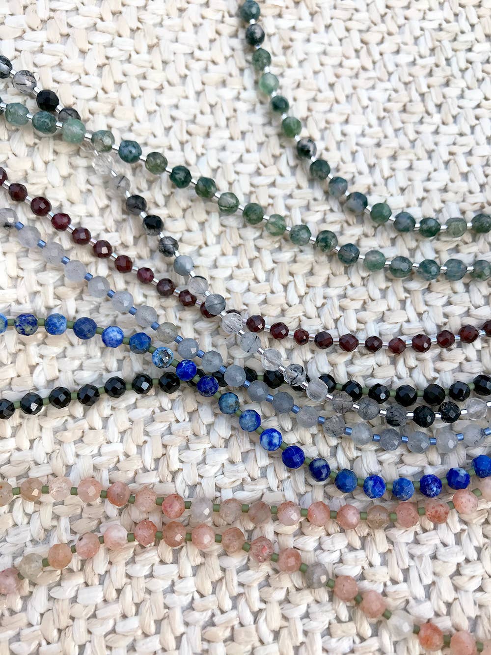 Shannon Candy Necklace - Handmade Semiprecious Gemstones