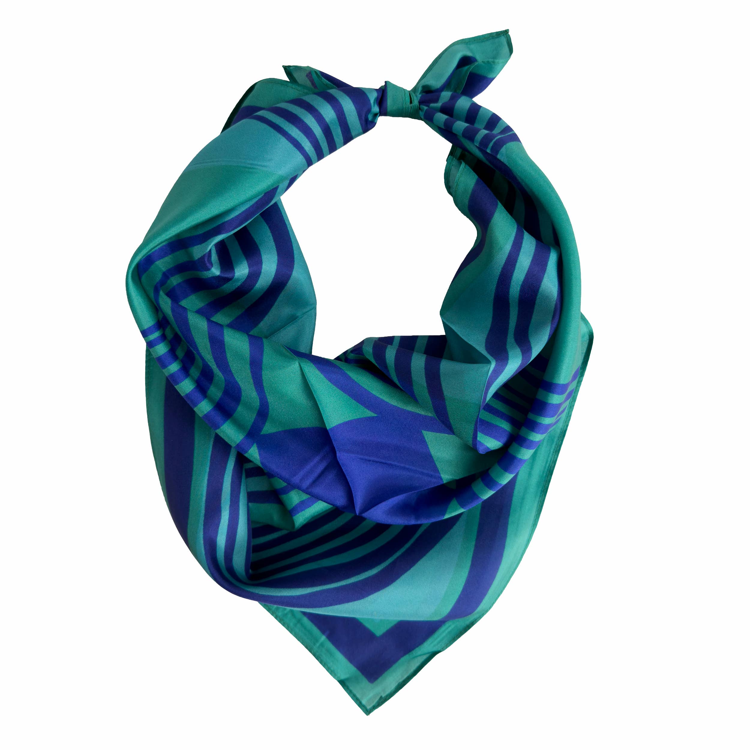 Ripple 100% Silk Scarf Bandana