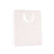 Rose Colored Dot Gift Bag
