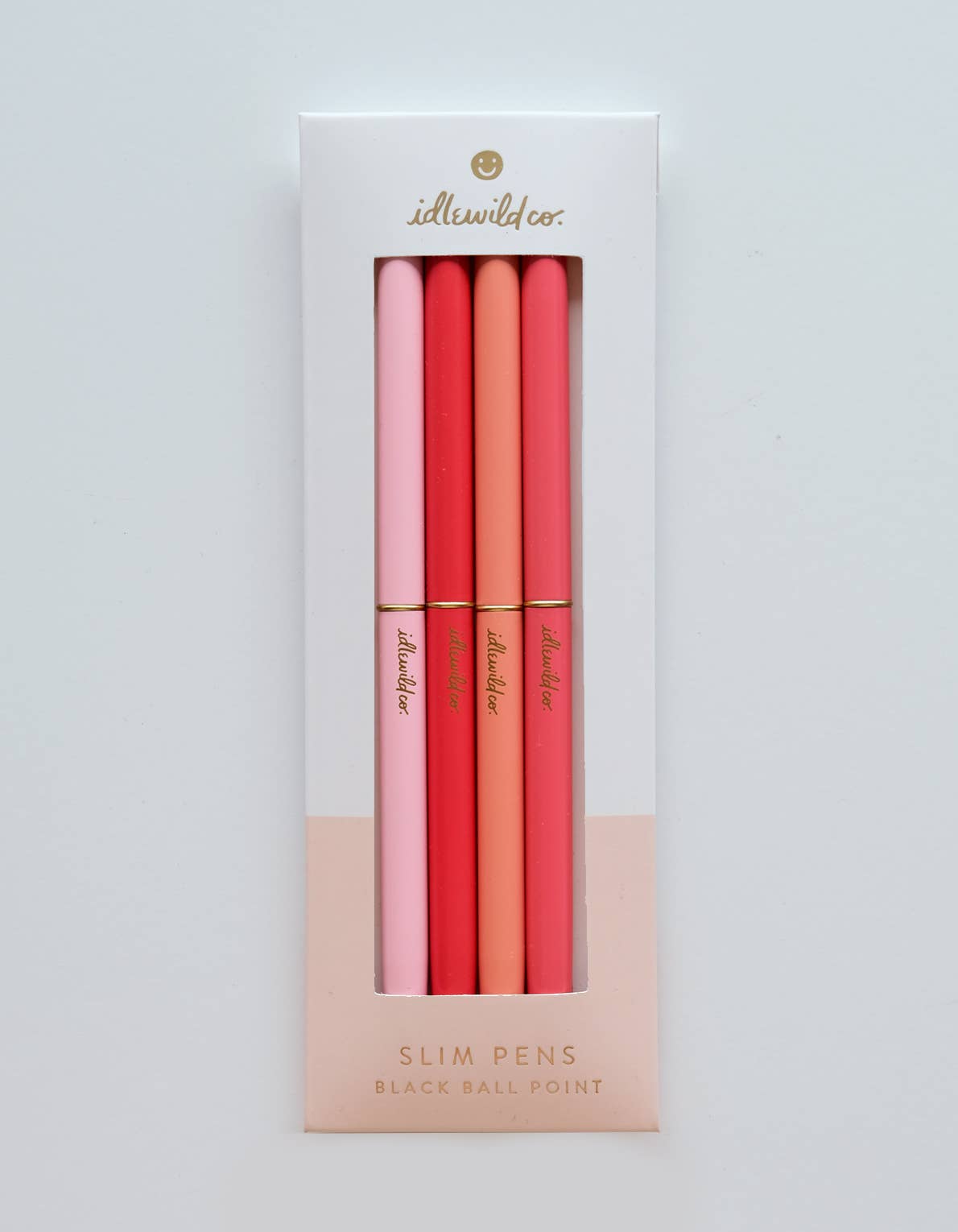 Poppies Slim Pens - Set of Four