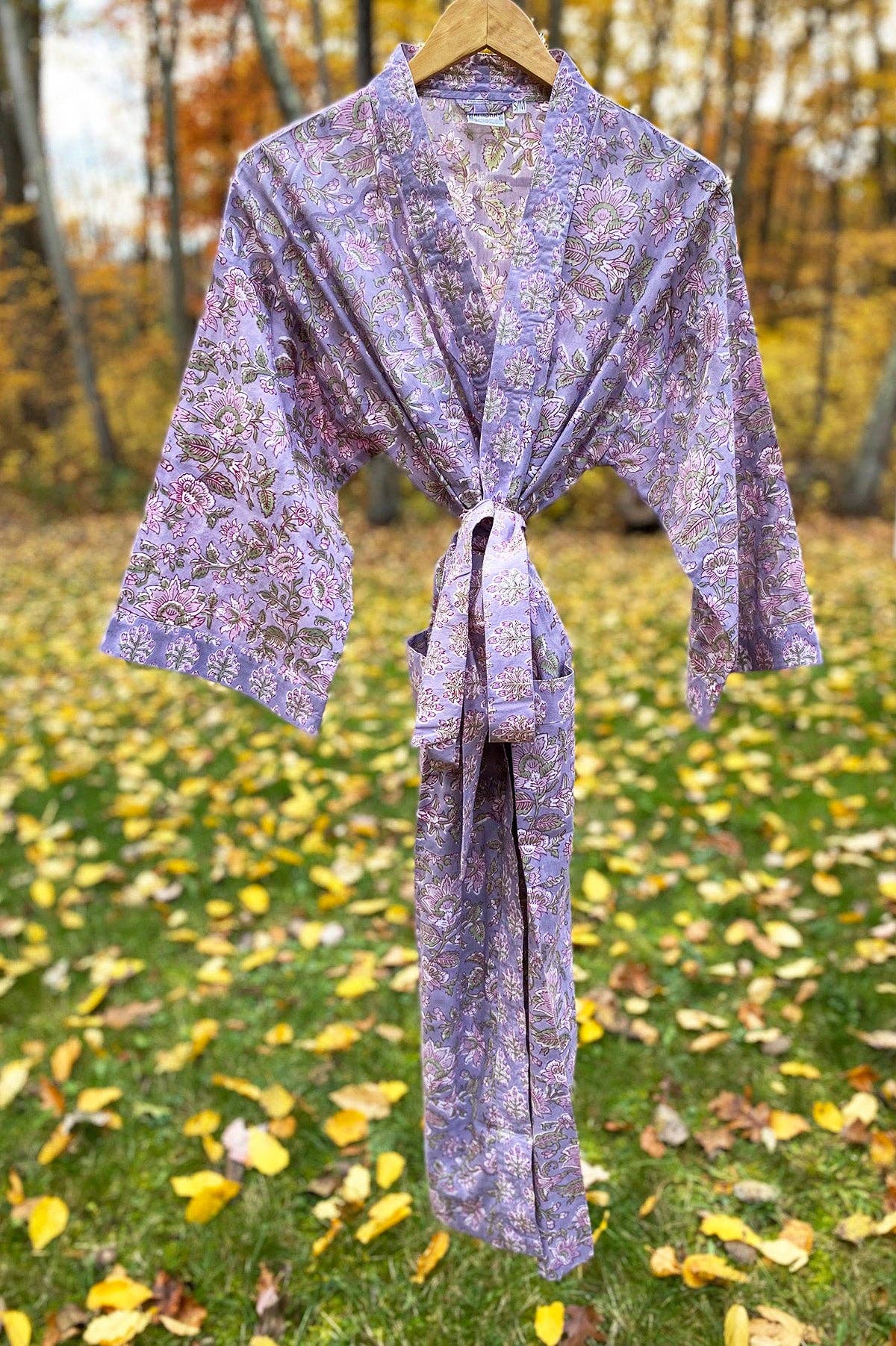 Kerala Long Robe | Lilac