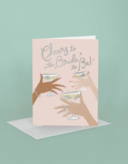 Cheers To The Bride Greeting Card
