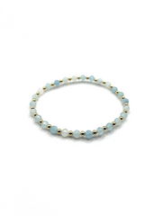 Elley Bracelet -  Handmade from Aquamarine Gemstones