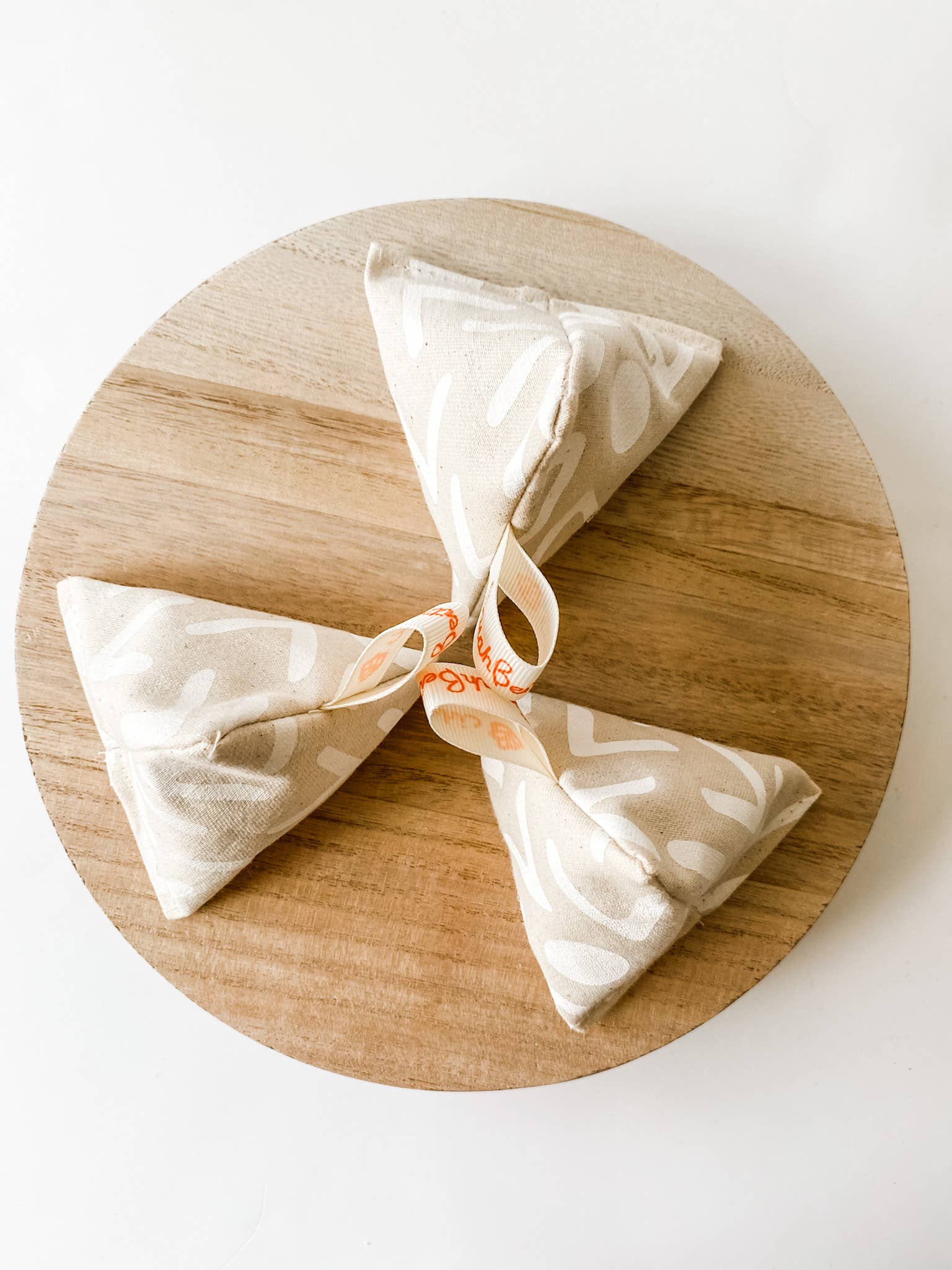 Natural Lavender Sachet Orion Pattern