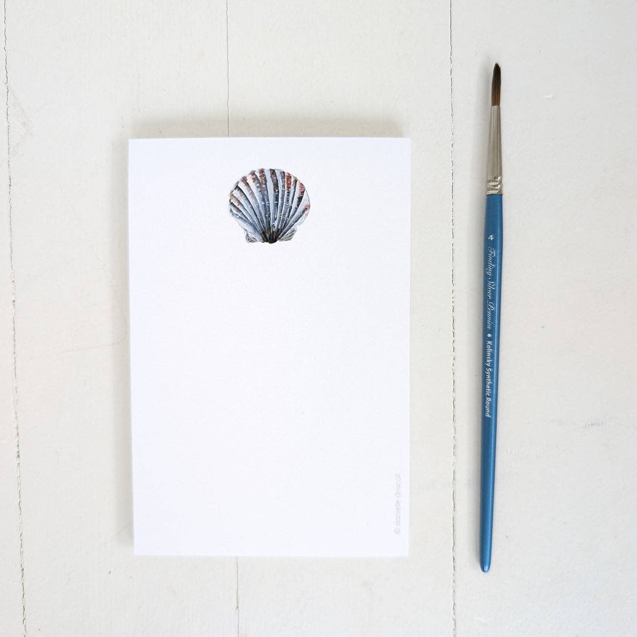 Scallop Shell Mini Notepad
