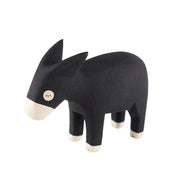 Donkey Hand Carved Figurine