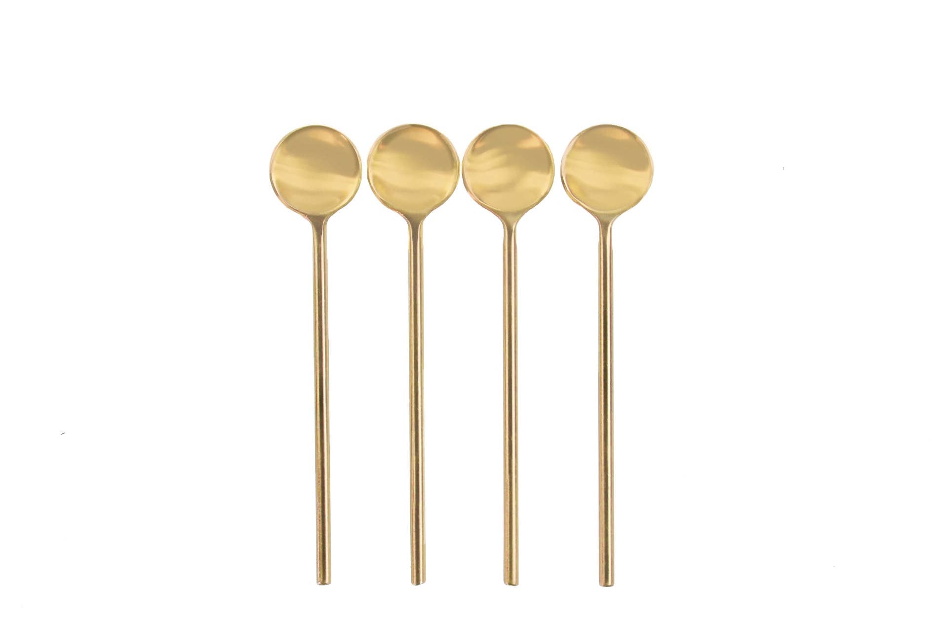 Gold Thin Mini Spoon