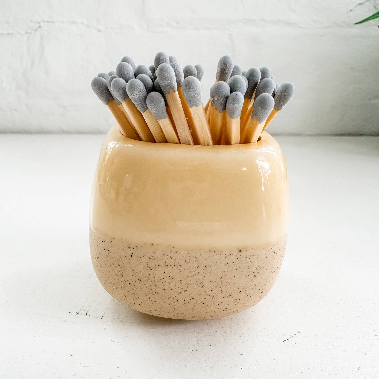 Ceramic Match Holders with Safety Matches