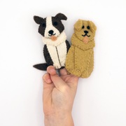 Dog Finger Puppets
