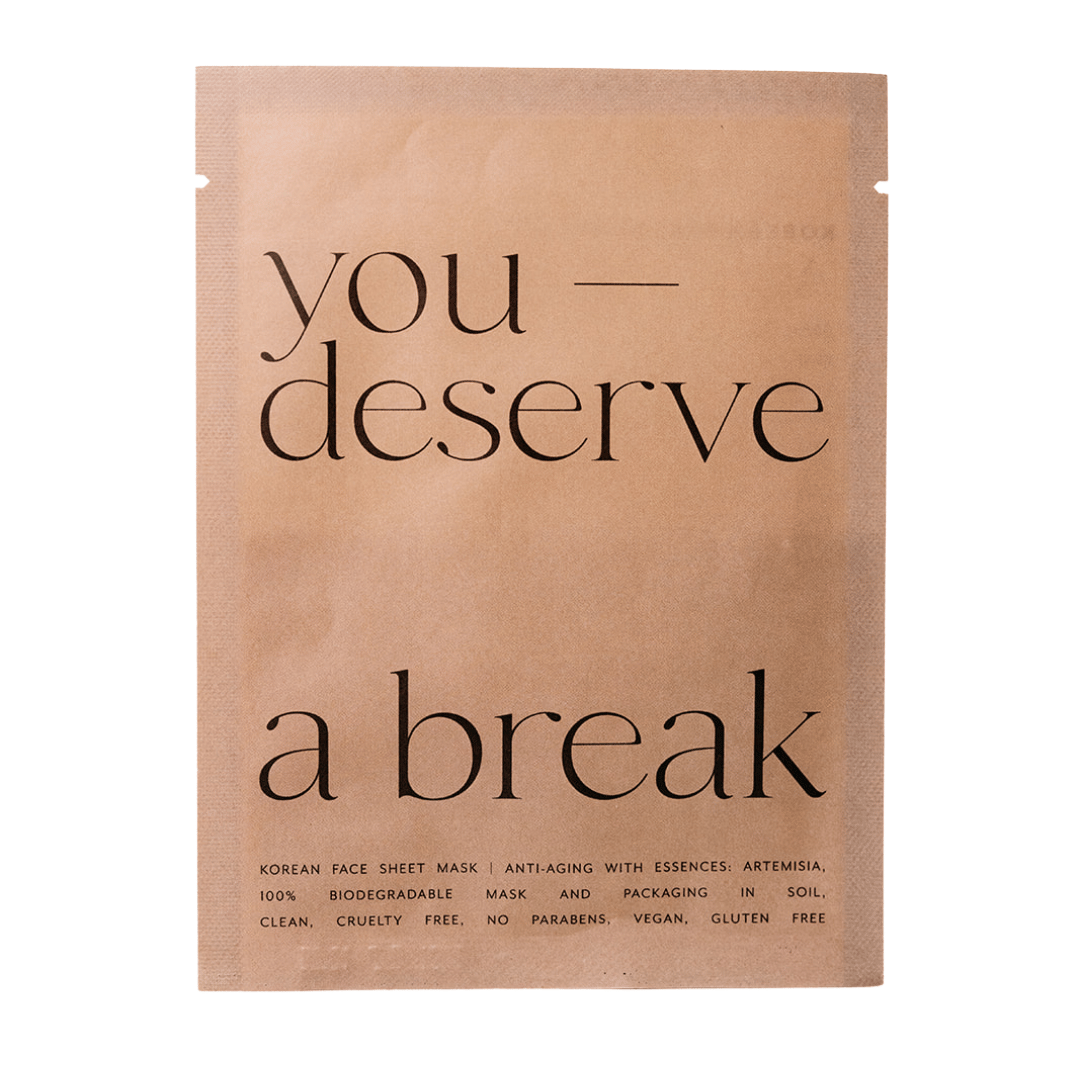 You Deserve a Break Soothing Korean Sheet Mask
