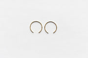 Snuggie Hoop Threader Earrings