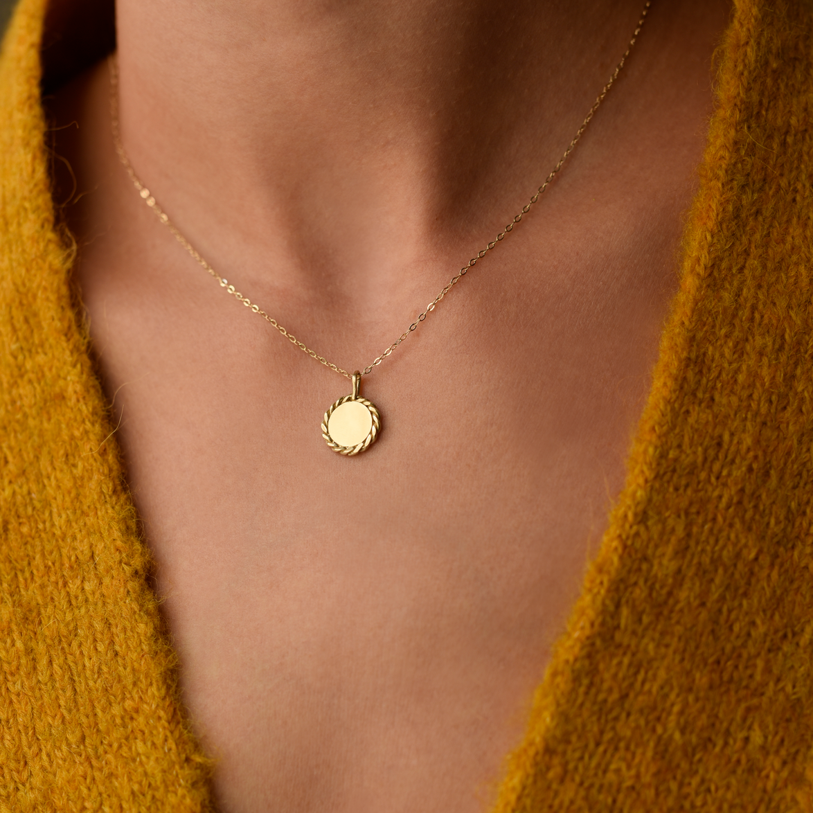 Rope Charm Necklace