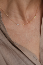 Dainty Pearl Necklace