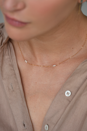 Dainty Pearl Necklace