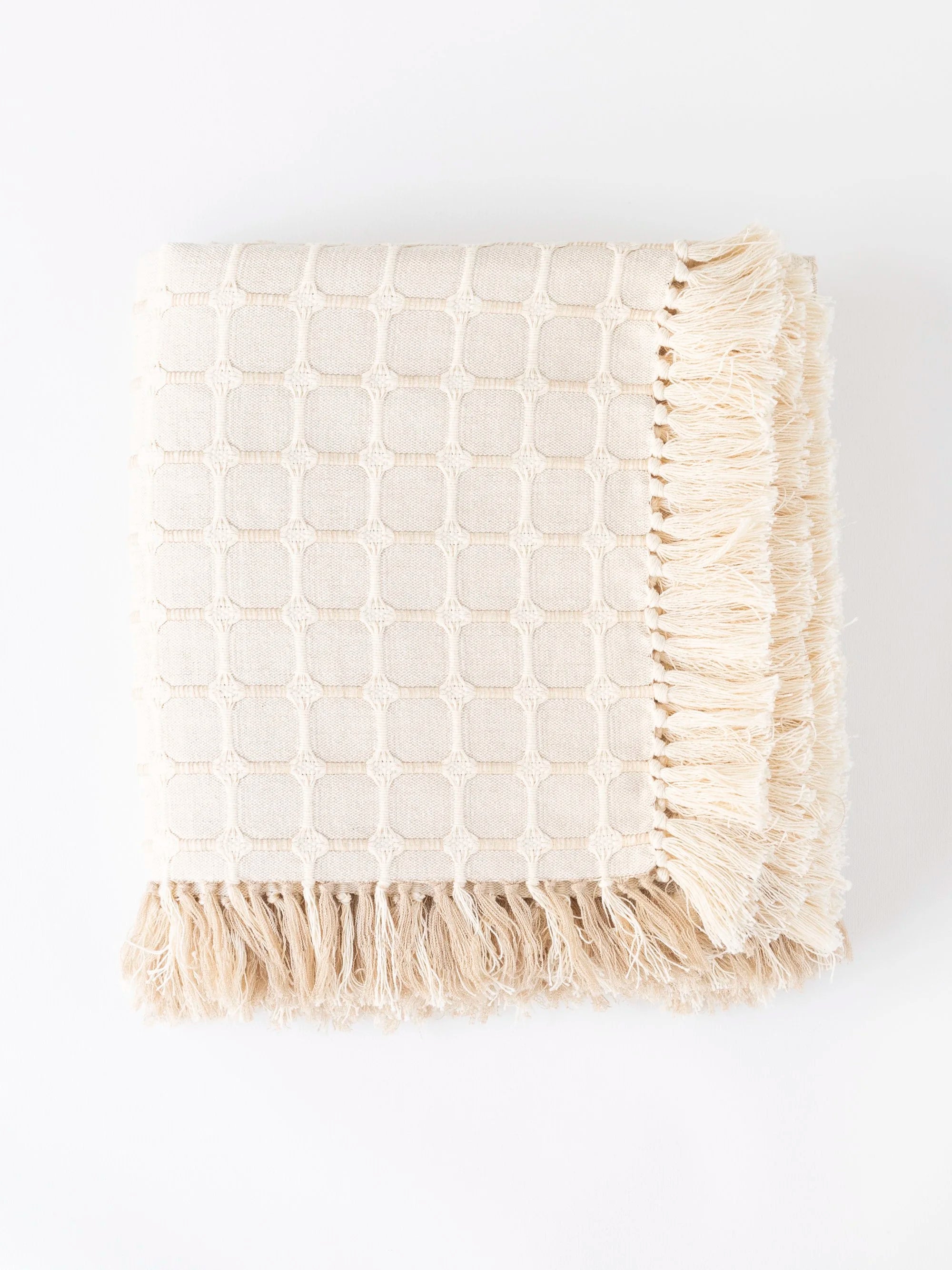 Noted Candles Hopsack Tablecloth