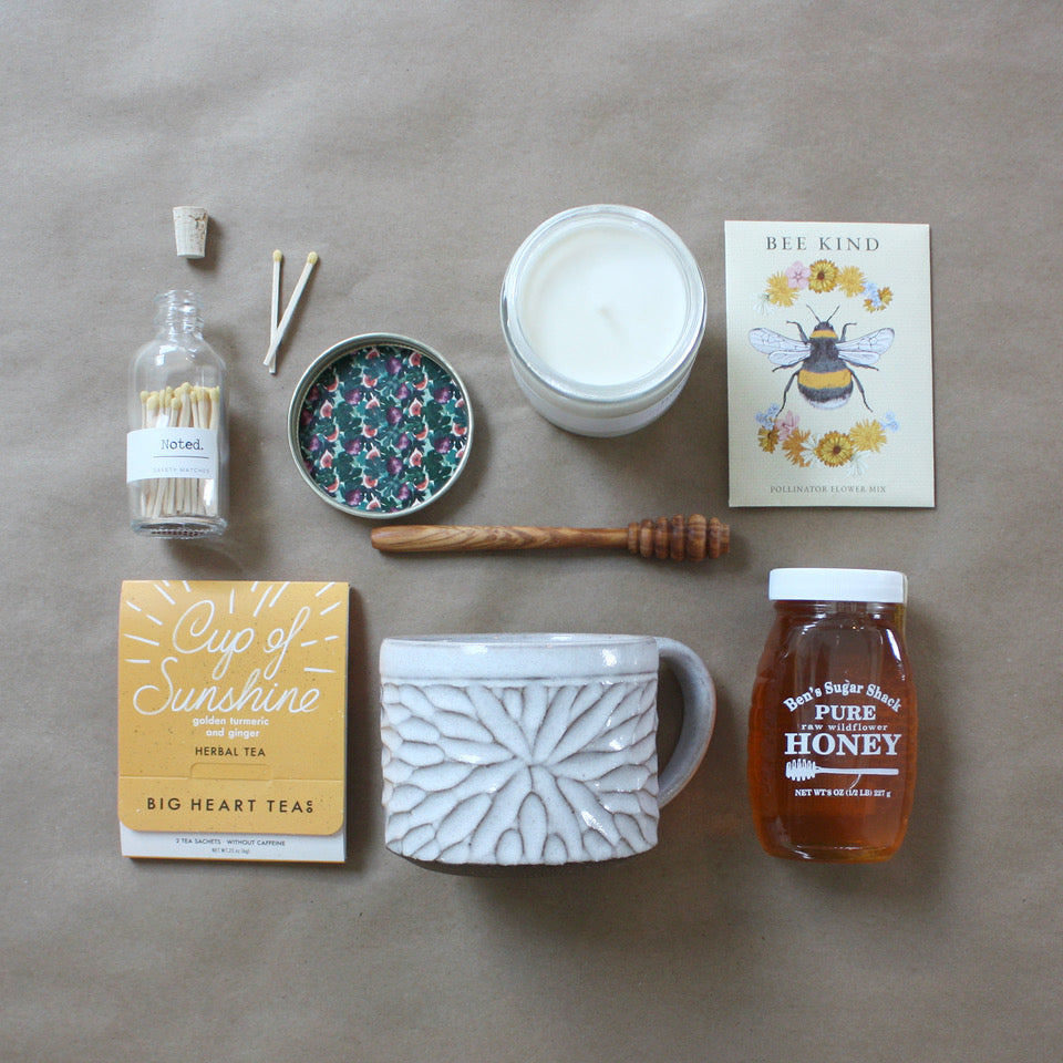 Bees, Teas & Honey Bundle - 8oz Candle