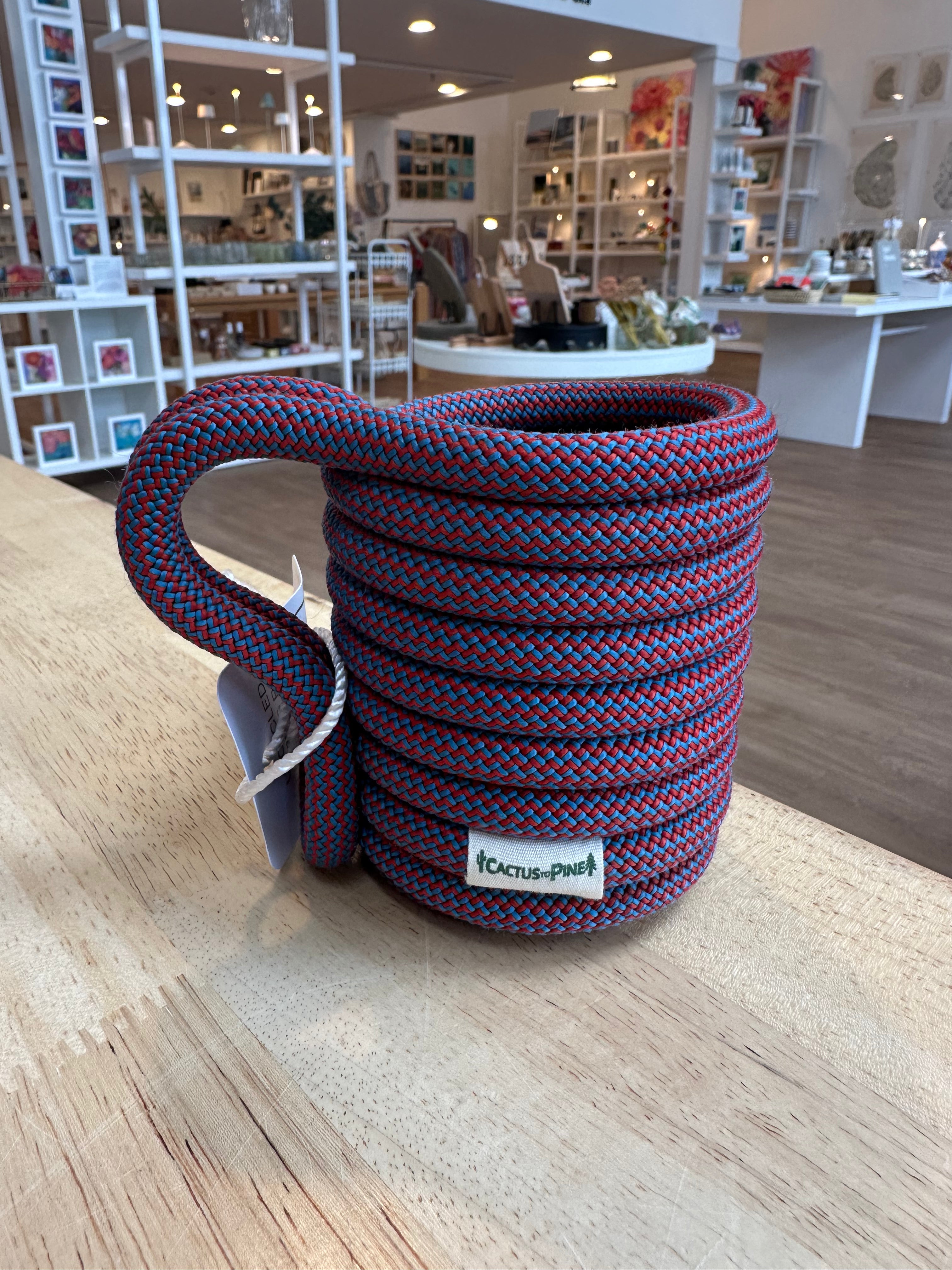 Upcycled Climbing Rope Can Cozie – Fits 12 oz Cans