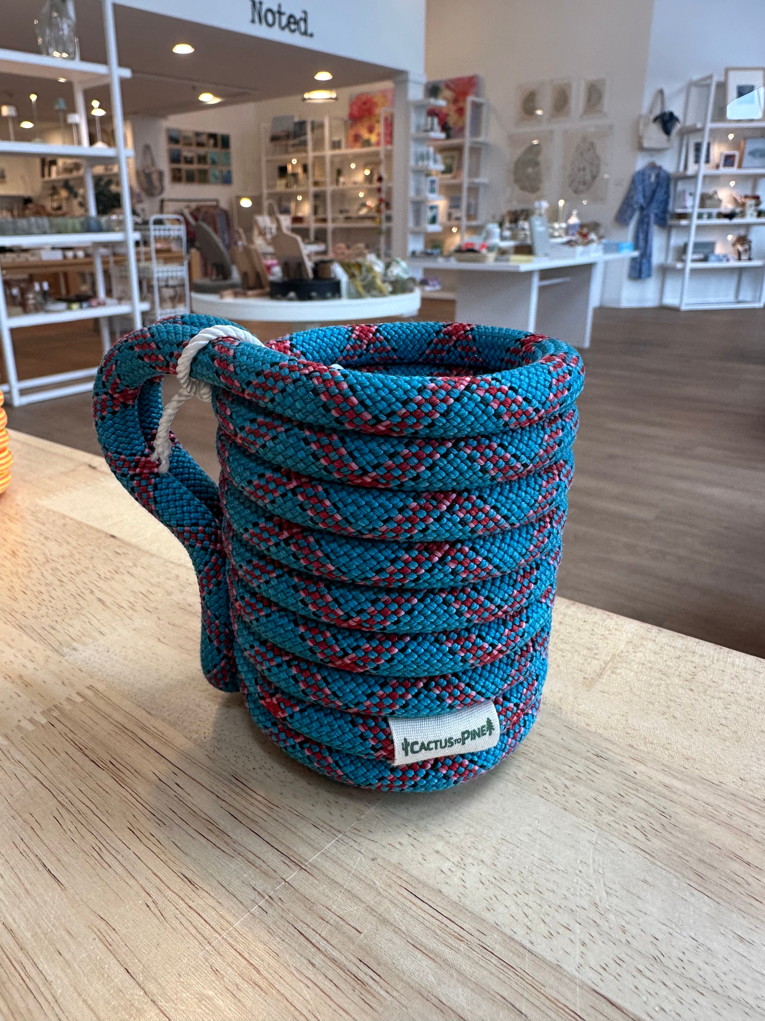 Upcycled Climbing Rope Can Cozie – Fits 12 oz Cans