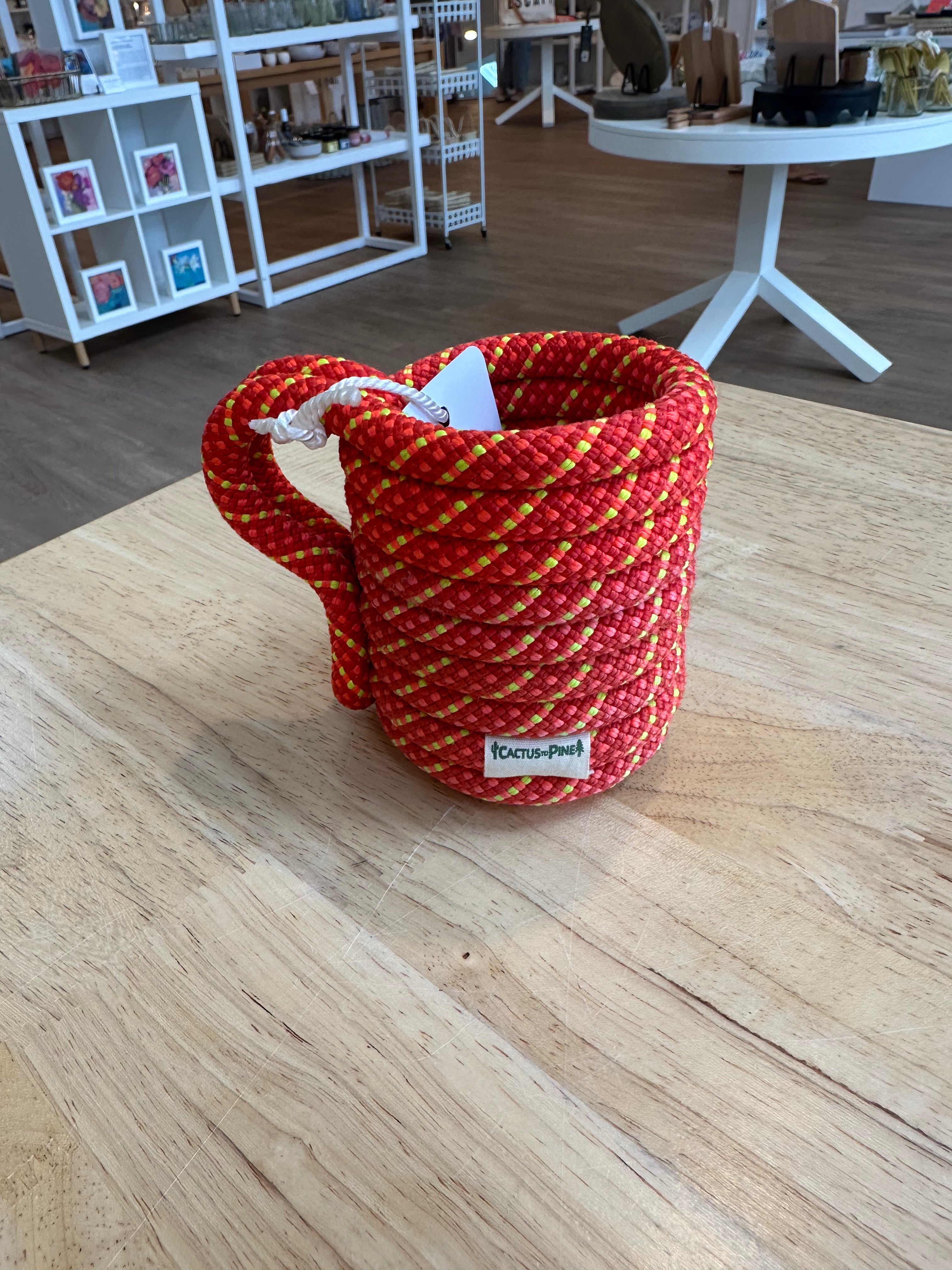 Upcycled Climbing Rope Can Cozie – Fits 12 oz Cans
