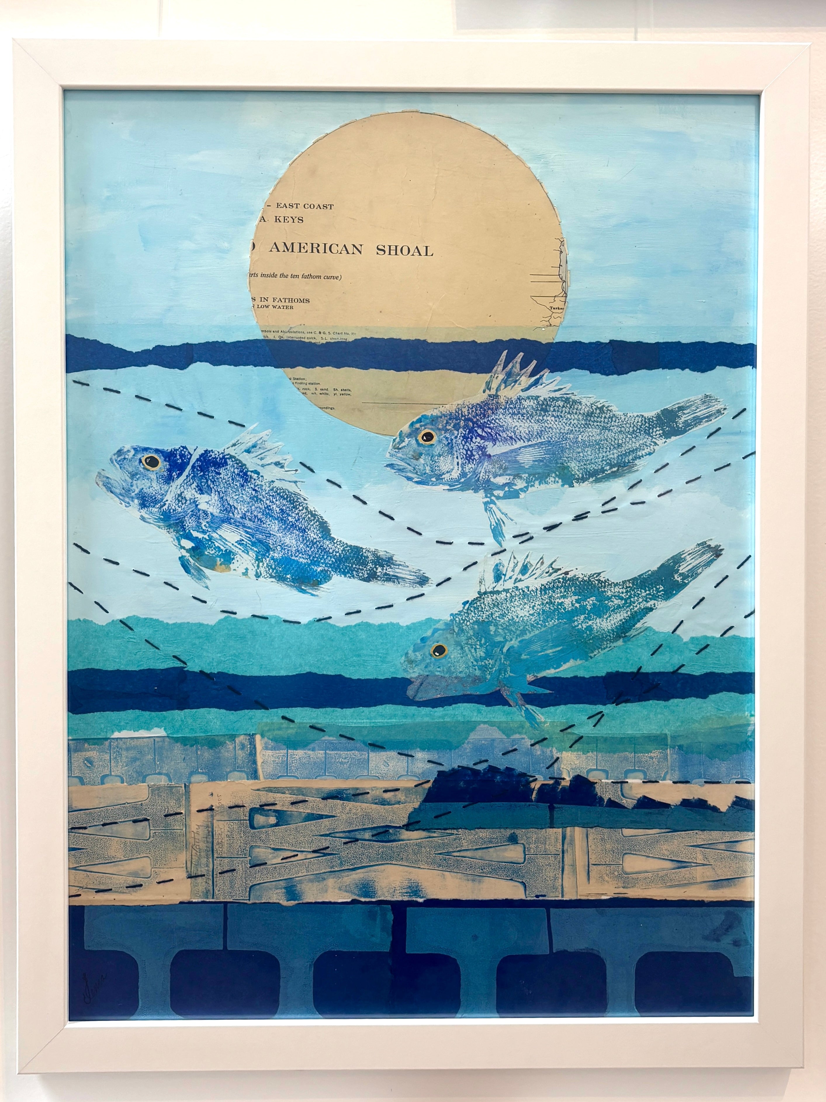 Sunrise on the Shoal - Original Work by Jenna Reedy