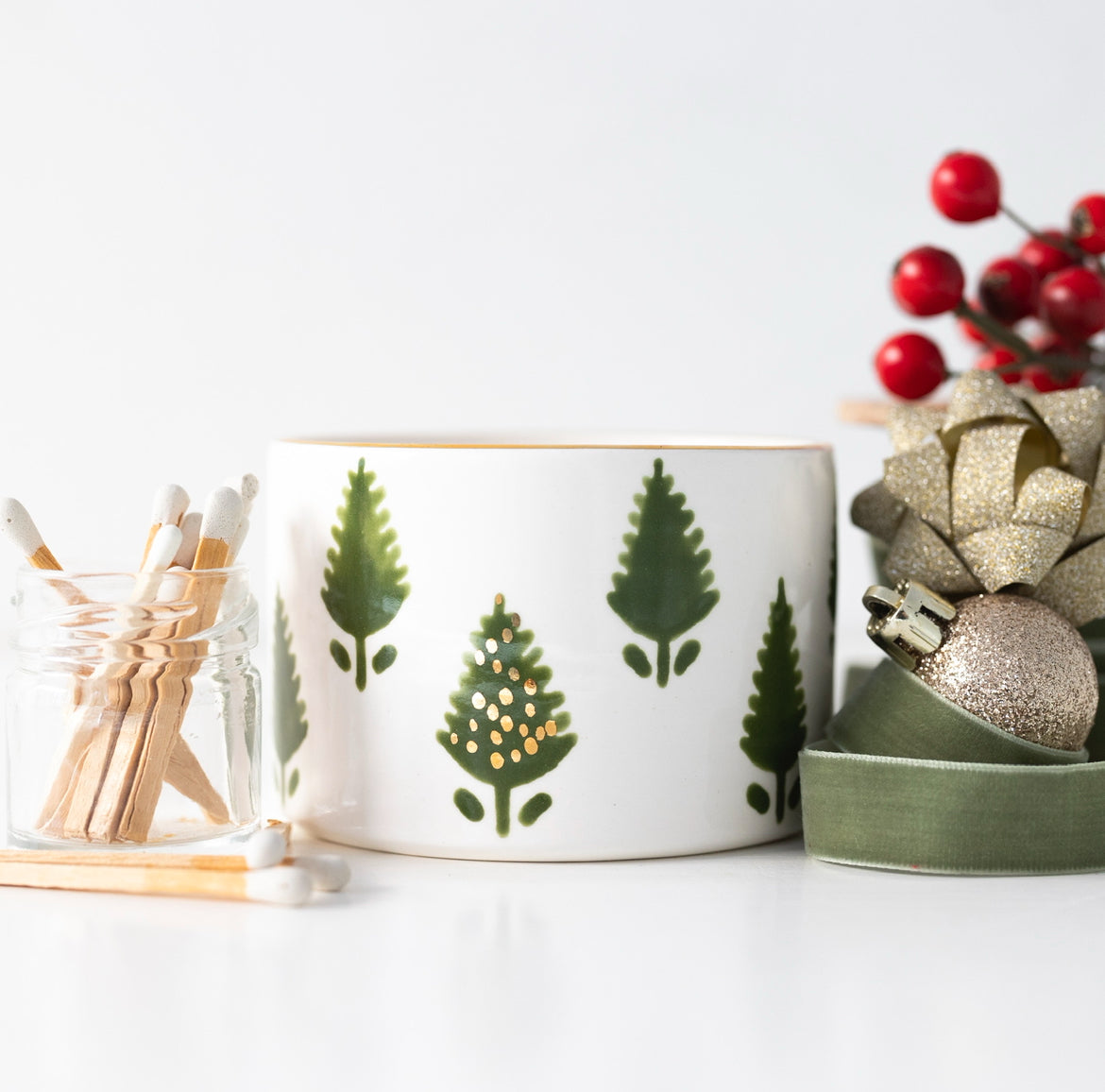 Jill Rosenwald Fir Tree Handmade Candle