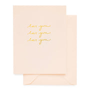 Love You Pink Card