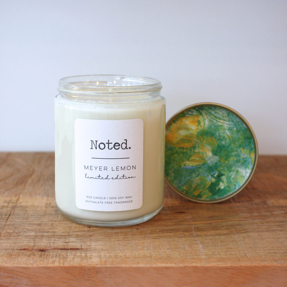 Meyer Lemon 8oz Candle - Limited Edition Summer 2026