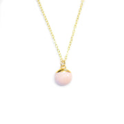 Rose Dipped Buoy Necklace