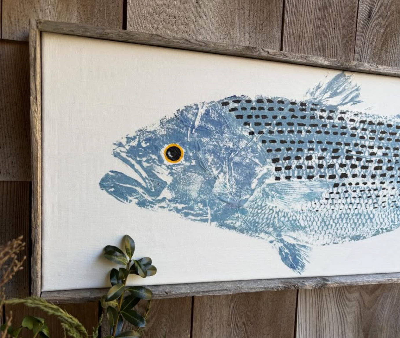 Fish Prints with Jenna - Sat September 26th @ 11am
