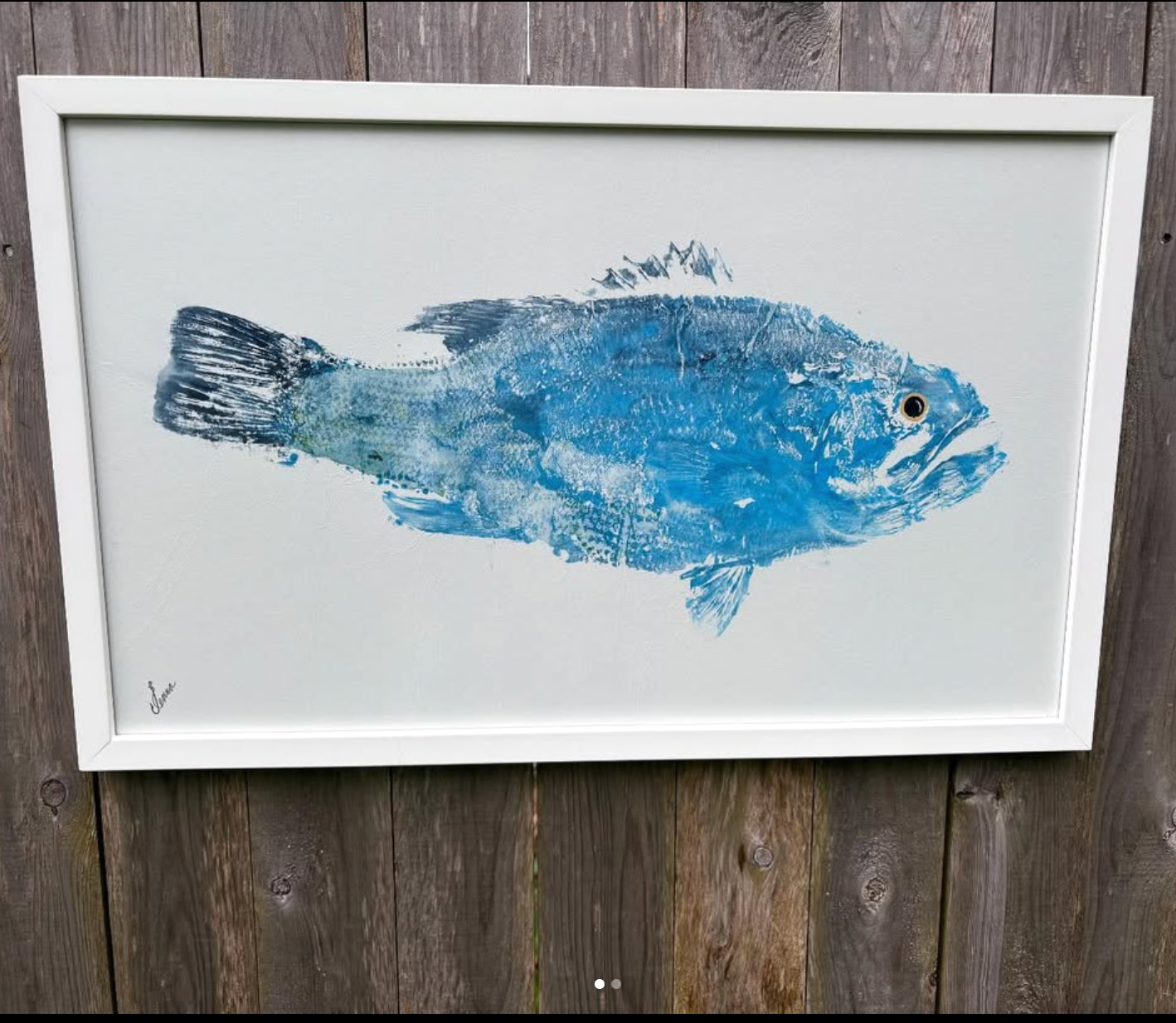 Fish Prints with Jenna - Sat September 26th @ 11am