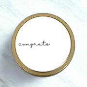 Congrats Candles