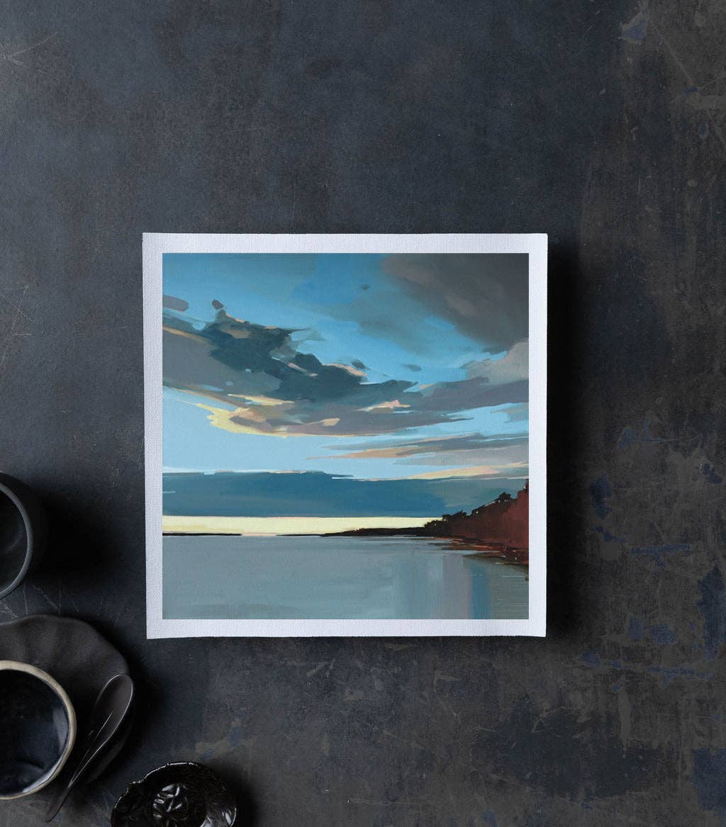 Broad Cove | Art Print on Canvas