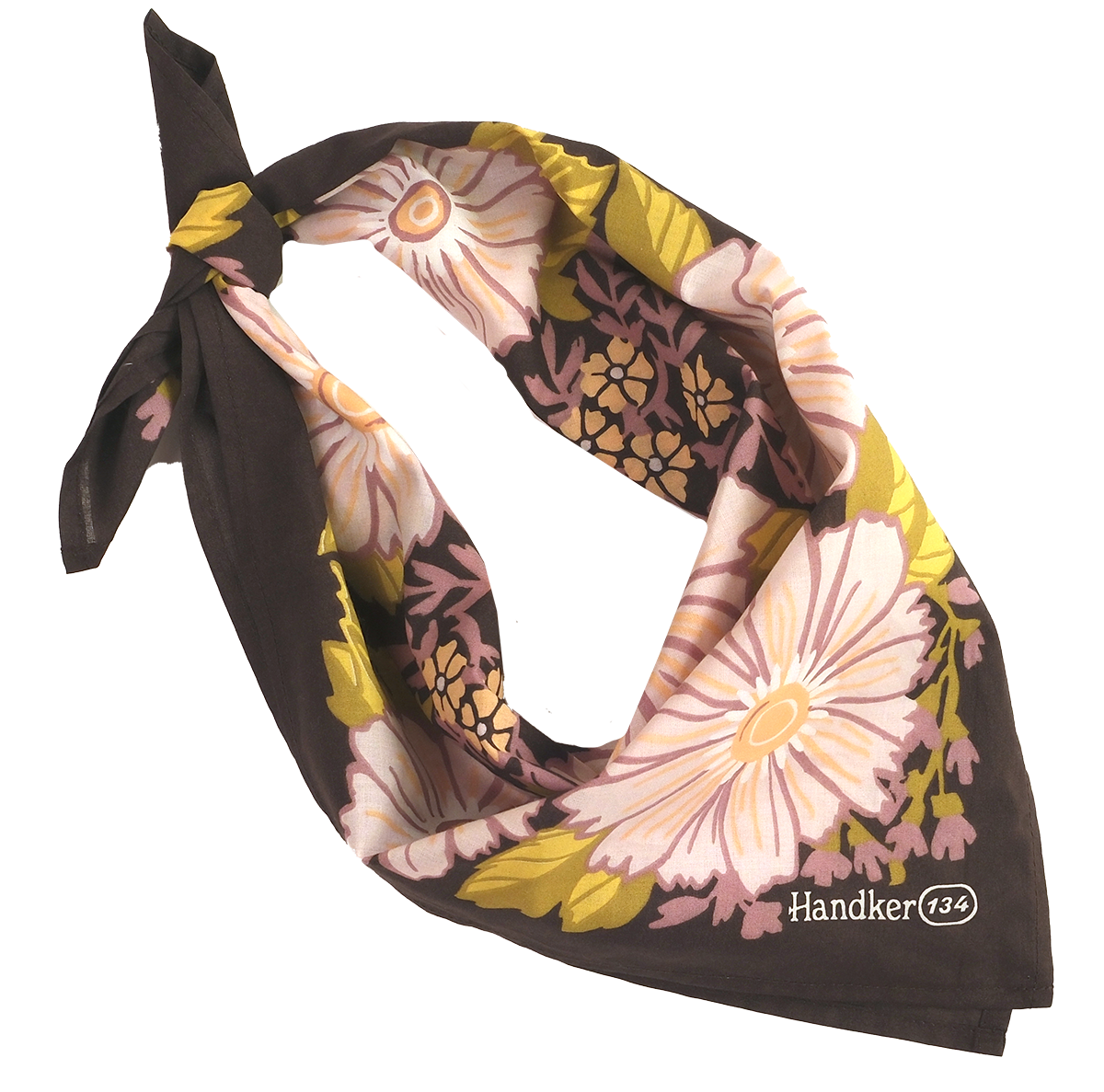 Violet Cotton Bandana