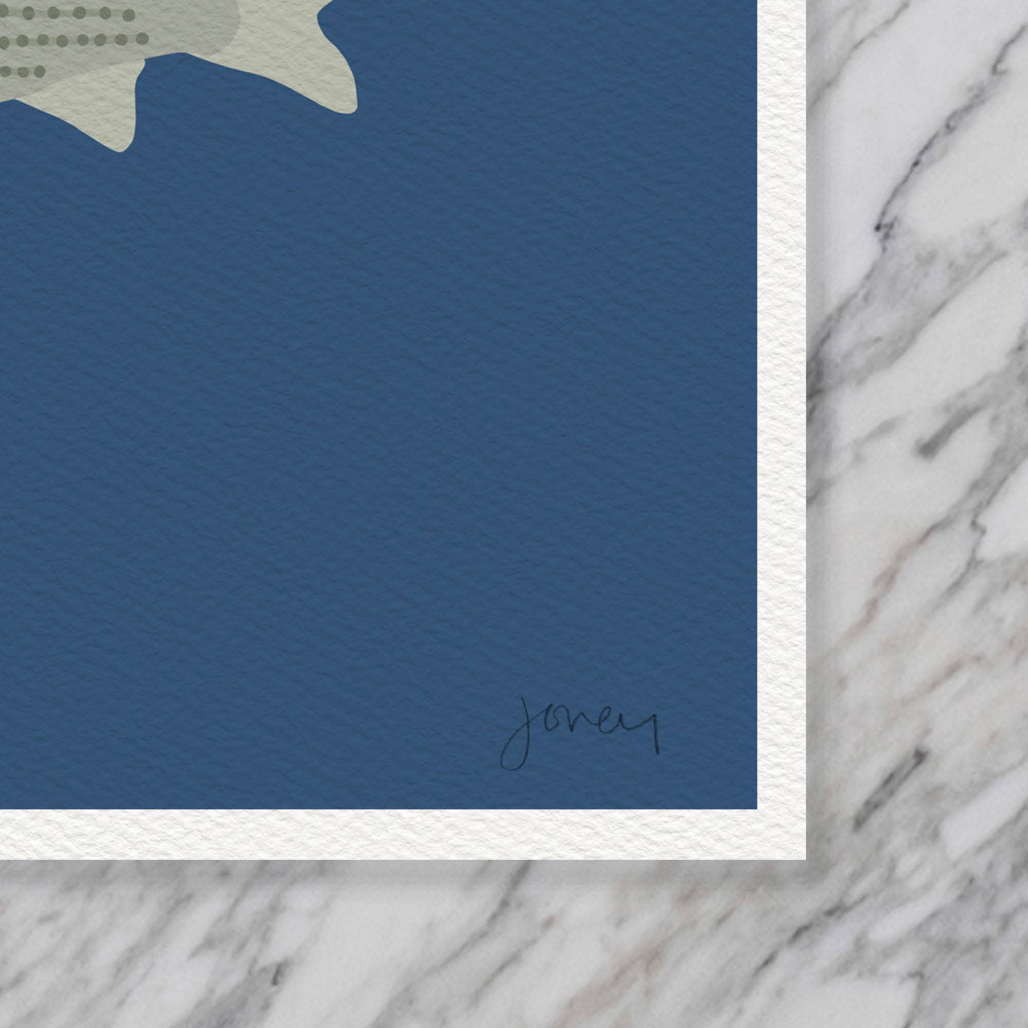 Two Striped Bass Art Print 8"x10"