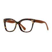 Walnut Tortoise Eco-Friendly Blue Light Reading Glasses
