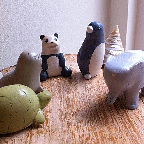 Beagle Dog Hand Carved Figurine